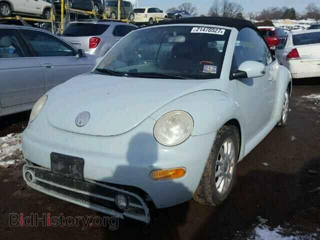 2004 VOLKSWAGEN BEETLE - VIN: 3VWCM31Y24M319729 - Фото 2