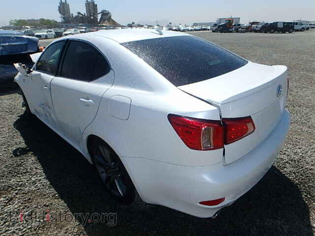 2012 LEXUS IS250 - VIN: JTHBF5C24C5171969 - Фото 3