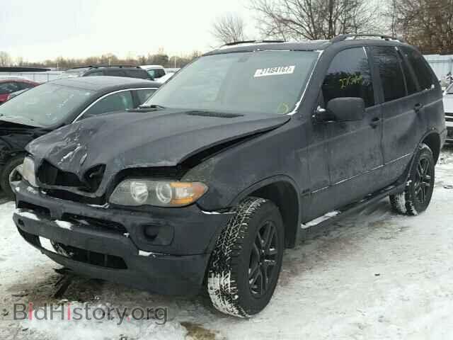 2005 BMW X5 - VIN: 5UXFA13575LY08337 - Фото 2