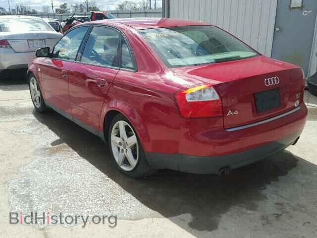 2002 AUDI A4 - VIN: WAULC68E52A310615 - Фото 3