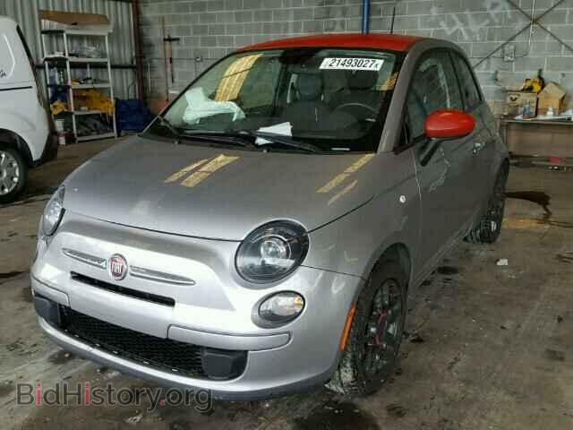 2015 FIAT 500 - VIN: 3C3CFFAR9FT657360 - Фото 2