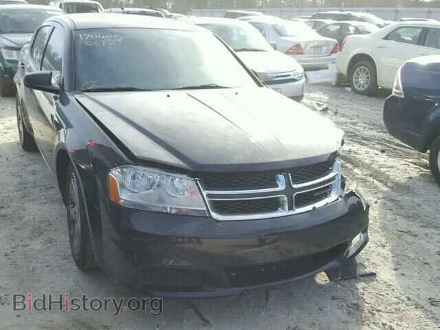 Фотография 1C3CDZAB6CN232555 - DODGE AVENGER 2012