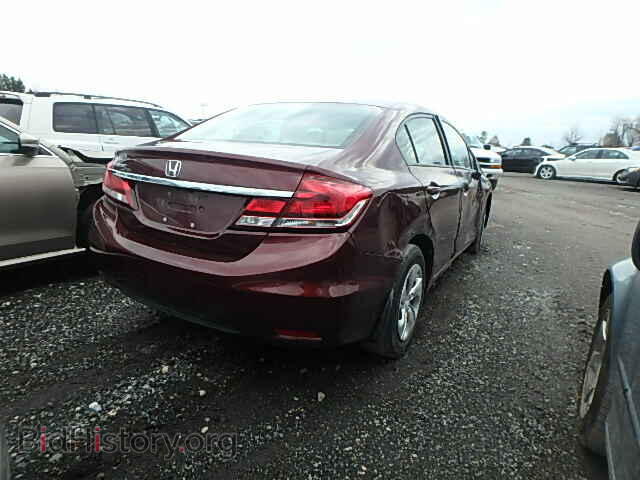 2014 HONDA CIVIC - VIN: 19XFB2F52EE041649 - Фото 4