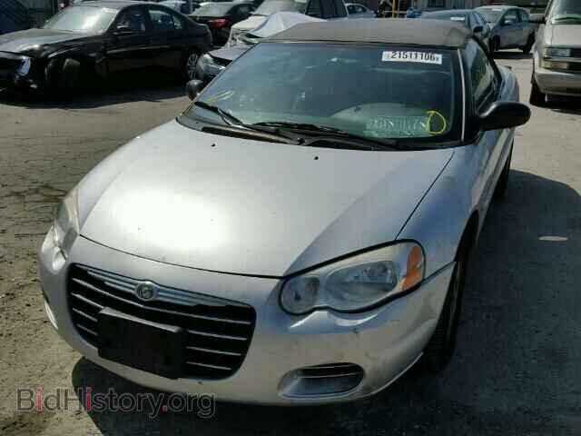 2004 CHRYSLER SEBRING - VIN: 1C3EL75R24N167762 - Фото 2