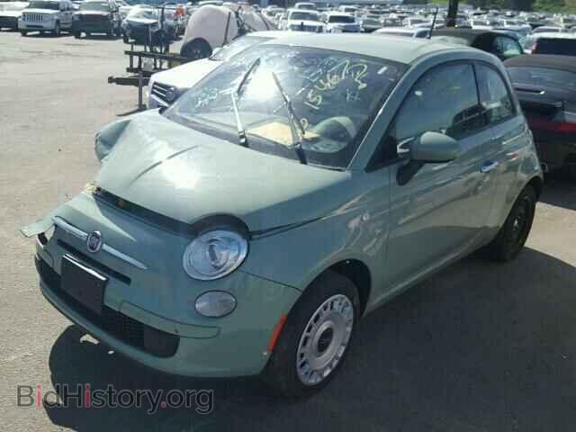 2014 FIAT 500 - VIN: 3C3CFFAR4ET217559 - Фото 2
