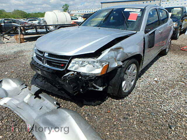 2012 DODGE AVENGER - VIN: 1C3CDZAB6CN323888 - Фото 2