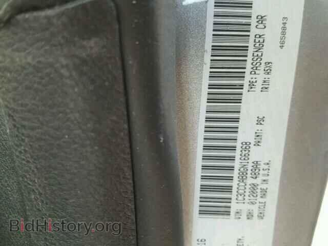 2016 CHRYSLER 200 - VIN: 1C3CCCAB8GN166368 - Фото 10