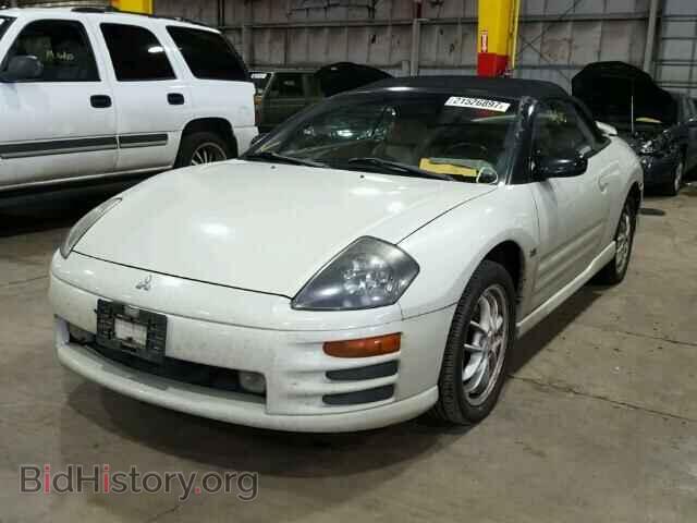 2002 MITSUBISHI ECLIPSE - VIN: 4A3AE85H62E053257 - Фото 2