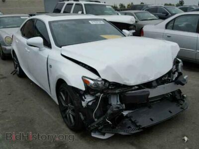 2016 Lexus IS350, белый — VIN JTHBE1D2XG5025639, Copart