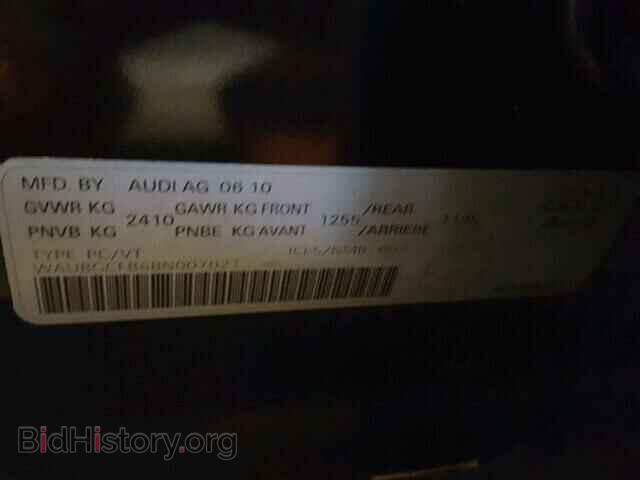 2011 AUDI A6 - VIN: WAUBGCFB6BN007021 - Фото 10