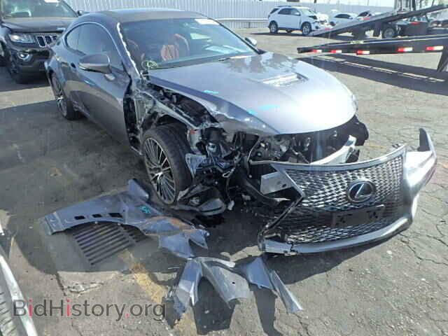 2015 Lexus RC RC-F (VIN JTHHP5BC6F5000453) — photo 1 of 10, Copart, damage: front end