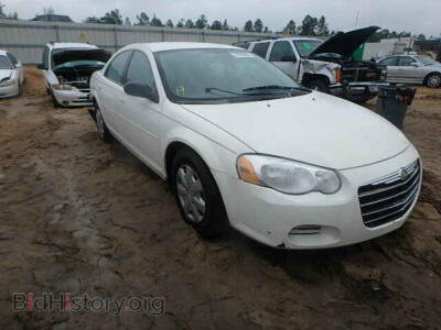 2006 Chrysler SEBRING, белый — VIN 1C3EL46X46N275797, Copart