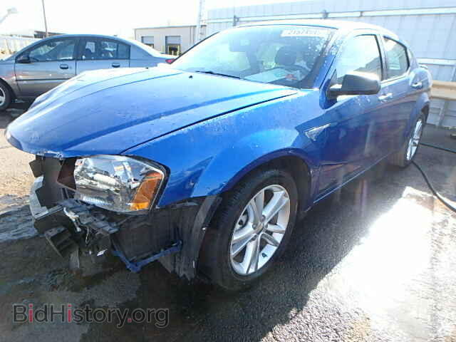 2013 DODGE AVENGER - VIN: 1C3CDZAG3DN770322 - Фото 2