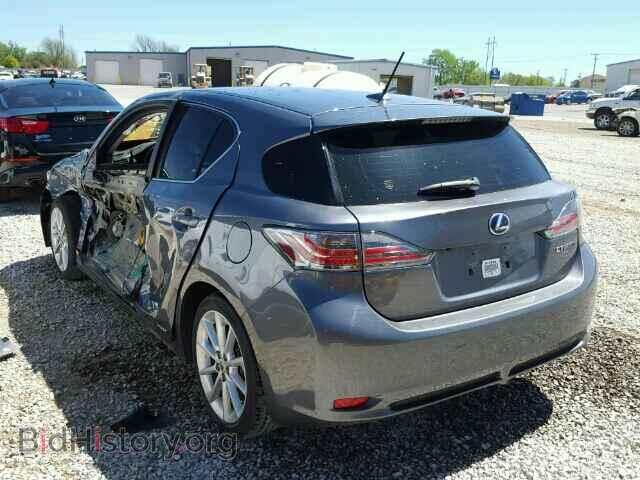 2013 LEXUS CT 200 - VIN: JTHKD5BH3D2129534 - Фото 3
