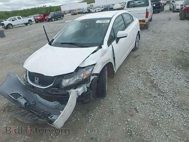 2014 HONDA CIVIC - VIN: 2HGFB2F55EH503790 - Фото 2