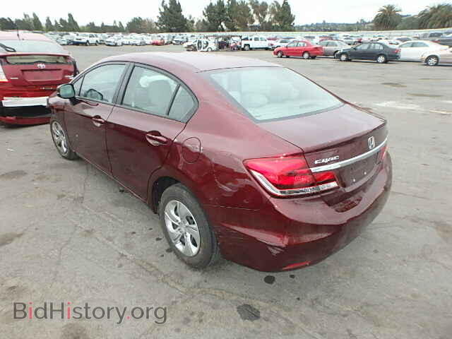 2013 HONDA CIVIC - VIN: 19XFB2F59DE267105 - Фото 3