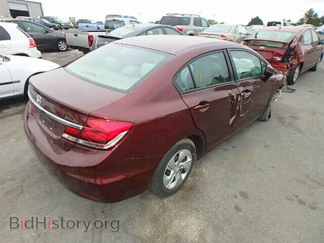 2013 HONDA CIVIC - VIN: 19XFB2F59DE267105 - Фото 4