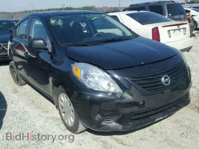 2014 Nissan VERSA Versa S/S, black — VIN 3N1CN7AP6EL862994, Copart