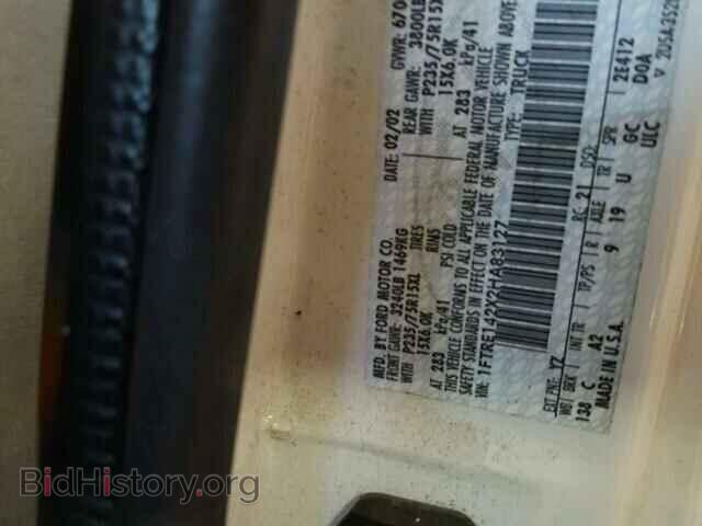 2002 FORD ECONOLINE - VIN: 1FTRE142X2HA83127 - Photo 10
