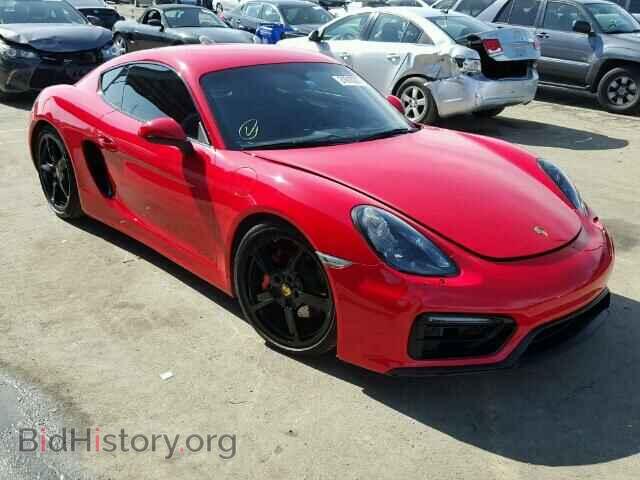 Фотография WP0AB2A89FK180722 - PORSCHE CAYMAN 2015