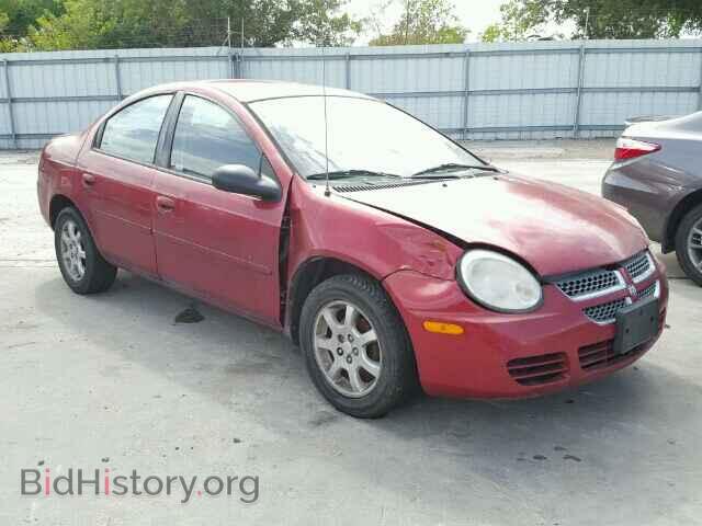 Фотография 1B3ES56CX5D169393 - DODGE NEON 2005