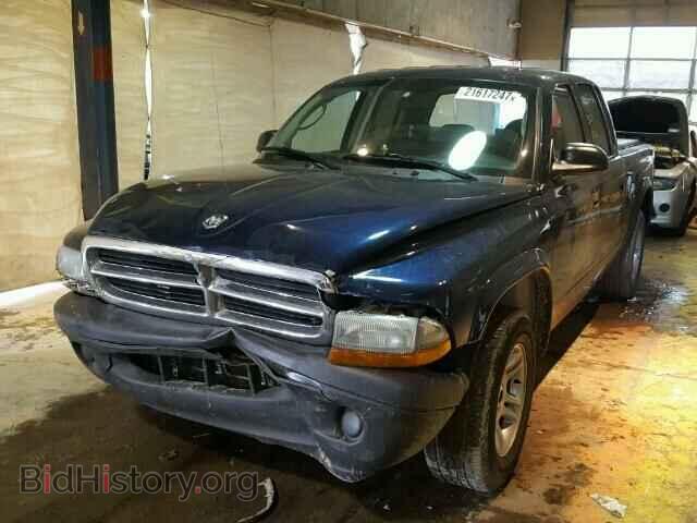2004 DODGE DAKOTA - VIN: 1D7HL38K14S570848 - Фото 2