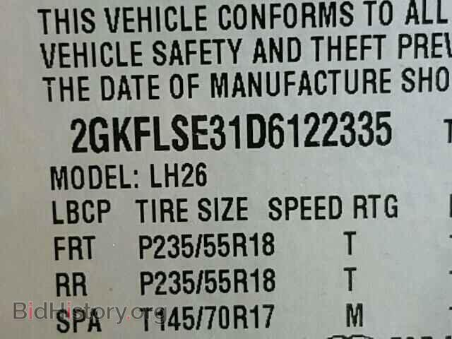 2013 GMC TERRAIN - VIN: 2GKFLSE31D6122335 - Фото 10