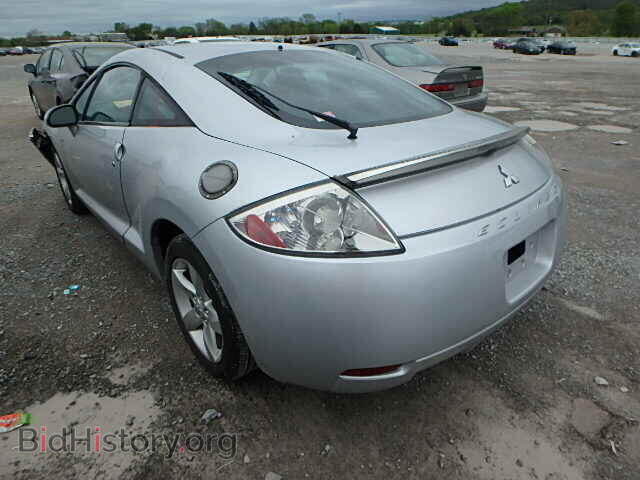 2007 MITSUBISHI ECLIPSE - VIN: 4A3AK24F17E027968 - Фото 3