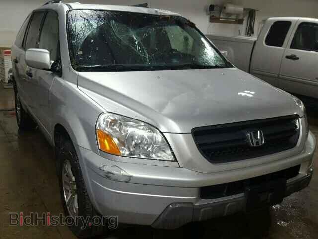 Photo 5FNYF18625B034191 - HONDA PILOT 2005