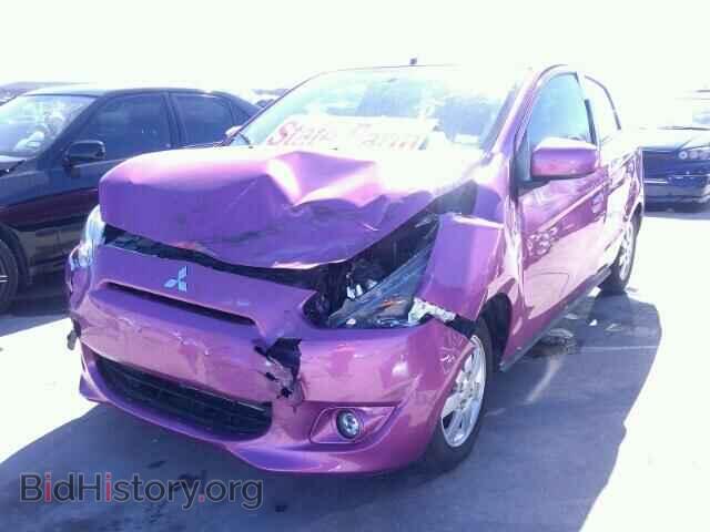 2014 MITSUBISHI MIRAGE - VIN: ML32A4HJ0EH016589 - Фото 2