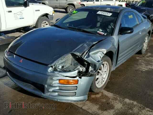 2001 MITSUBISHI ECLIPSE - VIN: 4A3AC44G41E178523 - Photo 2