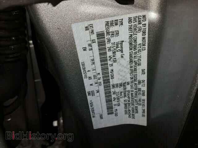 2012 FORD FOCUS - VIN: 1FAHP3K20CL404343 - Фото 10
