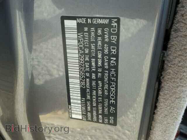 2003 PORSCHE 911 - VIN: WP0CA29923S652182 - Фото 10