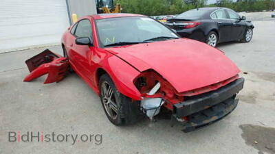 2003 Mitsubishi ECLIPSE Eclipse GT, красный — VIN 4A3AC74H73E105417, Copart