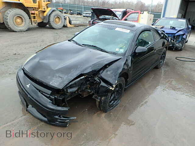 2002 MITSUBISHI ECLIPSE - VIN: 4A3AC54H62E056469 - Фото 2