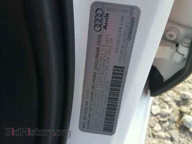 2012 AUDI A6 - VIN: WAUDFAFC8CN076111 - Photo 10