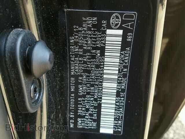2012 TOYOTA COROLLA - VIN: 2T1BU4EEXCC854495 - Photo 10