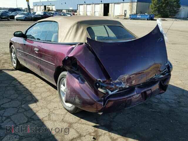 1999 CHRYSLER SEBRING - VIN: 3C3EL45H3XT602492 - Фото 3