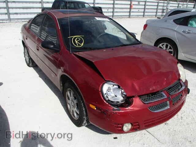 Photo 1B3ES56CX4D522990 - DODGE NEON 2004