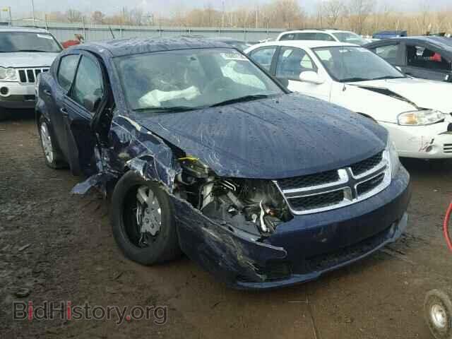 Photo 1C3CDZAB7DN619617 - DODGE AVENGER 2013