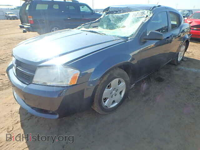 2008 DODGE AVENGER - VIN: 1B3LC46RX8N253148 - Фото 2