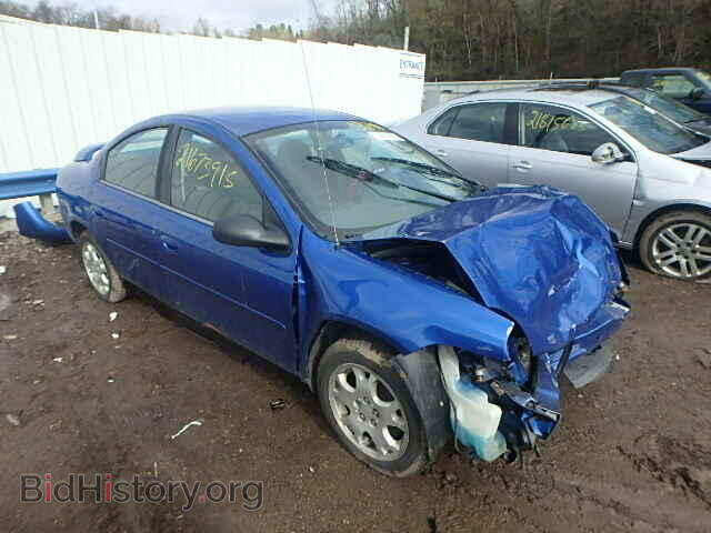 Фотография 1B3ES56CX5D221394 - DODGE NEON 2005