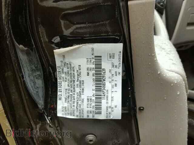 2007 FORD FOCUS - VIN: 1FAHP34N87W291639 - Фото 10