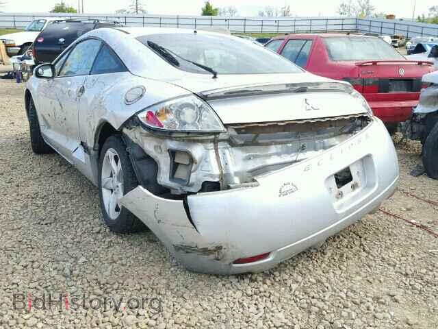 2007 MITSUBISHI ECLIPSE - VIN: 4A3AK24F47E067641 - Фото 3