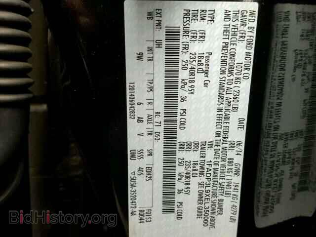 2014 FORD FOCUS - VIN: 1FADP3L9XEL350000 - Photo 10