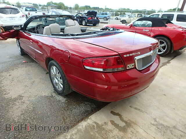2004 CHRYSLER SEBRING - VIN: 1C3EL65R24N167996 - Фото 3