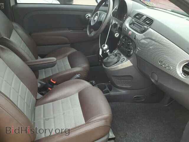 2012 FIAT 500 - VIN: 3C3CFFBR9CT164868 - Фото 5