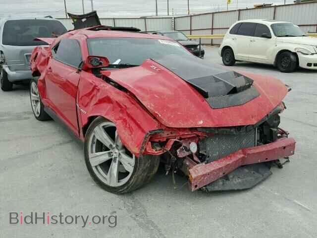 Photo 2G1FS1EP9C9800976 - CHEVROLET CAMARO 2012