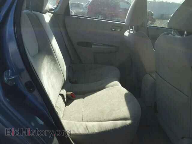 2008 SUBARU IMPREZA - VIN: JF1GE61648H506830 - Фото 6
