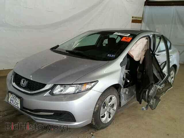 2014 HONDA CIVIC - VIN: 2HGFB2F50EH534218 - Фото 2